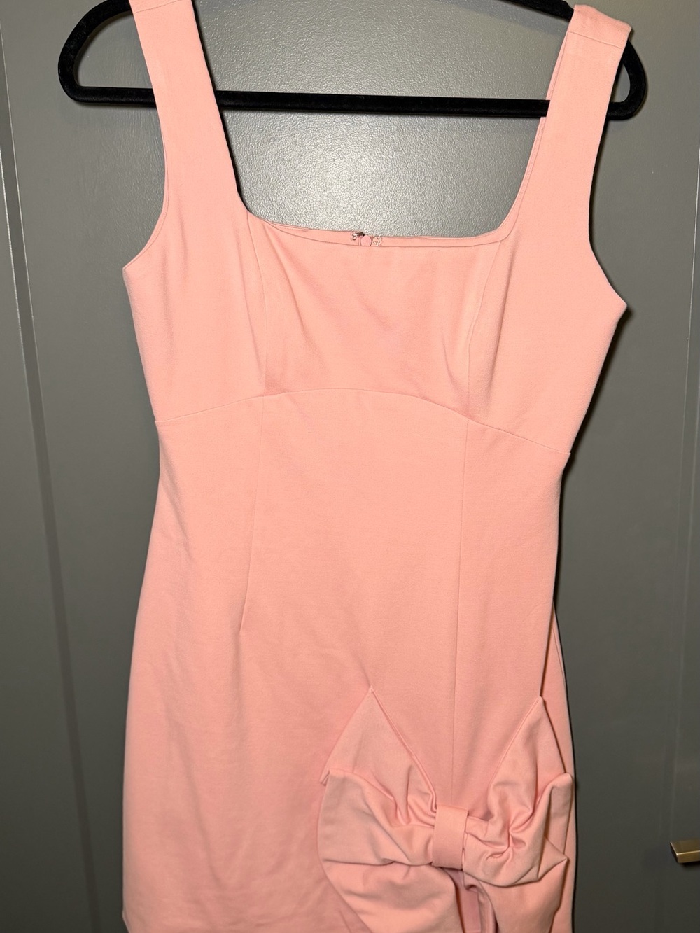 Elliatt Blush Pink Sleeveless Tank with Bow Accent